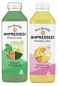 IGA Impressed Pressed Juice Selected Varieties offer