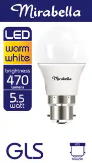 IGA Mirabella LED Globe 5.5-6W Selected Varieties offer