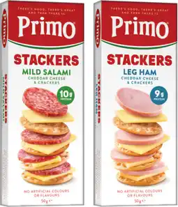 IGA Primo Stackers or Trios 45‑57g Selected Varieties offer