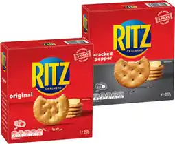 IGA Ritz Crackers Selected Varieties offer