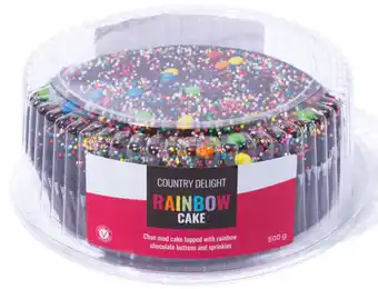 IGA Country Delight Rainbow Cake offer