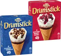 IGA Peters Drumstick 4‑6 Pack Selected Varieties offer