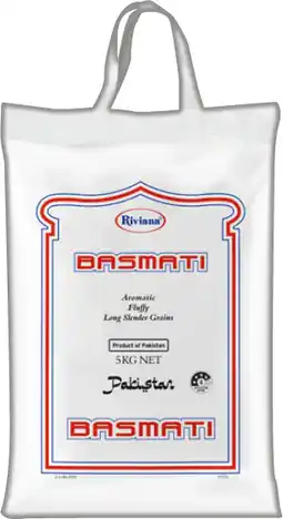 IGA Riviana Pakistan Basmati Long Grain Rice offer