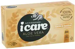 IGA Icare Aloe Vera Facial Tissue offer