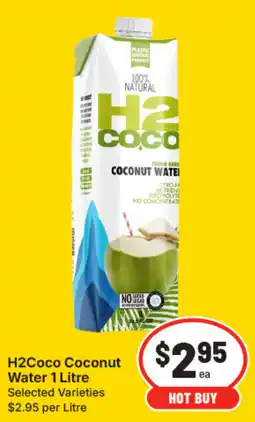 IGA H2Coco Coconut Water offer