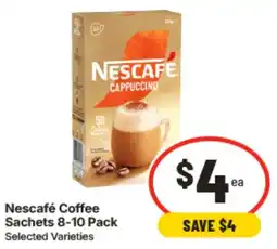 IGA Nescafé Coffee Sachets offer