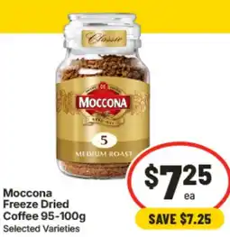 IGA Moccona Freeze Dried Coffee offer