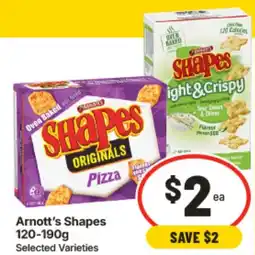 IGA Arnotts Shapes offer