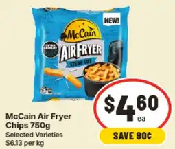 IGA McCain Air Fryer Chips offer
