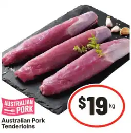 IGA Australian Pork Tenderloins offer