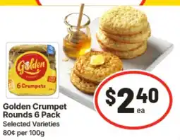 IGA Golden Crumpet Rounds offer