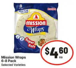 IGA Mission Wraps offer