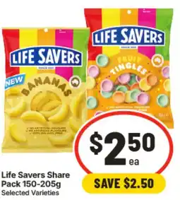 IGA Life Savers Share Pack offer