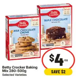 IGA Betty Crocker Baking Mix offer