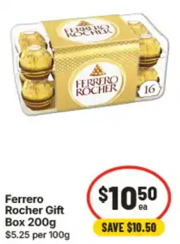 IGA Ferrero Rocher Gift Box offer