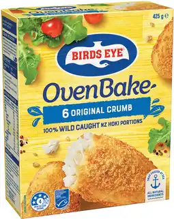 IGA Birds Eye Oven Bake Fish Fillets Selected Varieties offer