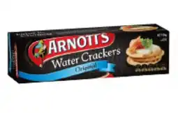 IGA Arnotts Original Water Crackers offer