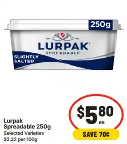 IGA Lurpak Spreadable offer