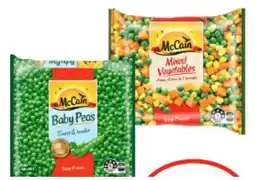 IGA McCain Frozen Vegetables offer