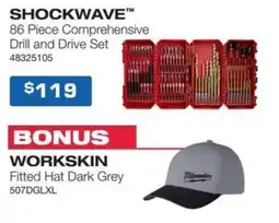 Burson Auto Parts Shockwave 86 piece comprehensive drill and drive set offer