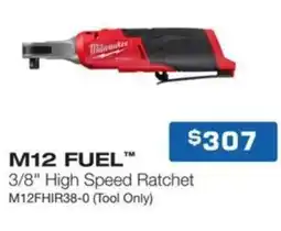 Burson Auto Parts M12 fuel 3/8 high speed ratchet m12fhir38 0 offer
