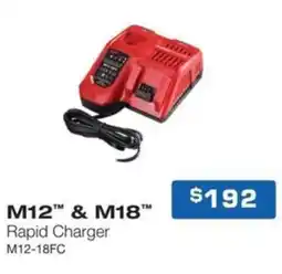 Burson Auto Parts M12 & M18 Rapid Charger offer