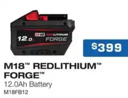 Burson Auto Parts M18 redlithium forge 12.0ah battery offer