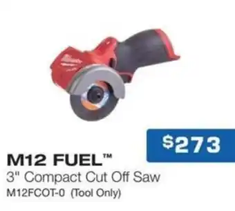 M12 fuel 3 compact cut off saw m12fcot 0