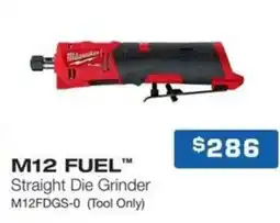 Burson Auto Parts M12 fuel straight die grinder m12fdgs 0 offer