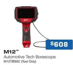 Burson Auto Parts M12 Automotive Tech Borescope offer