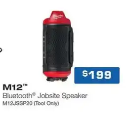 Burson Auto Parts M12 bluetooth jobsite speaker m12jssp20 offer