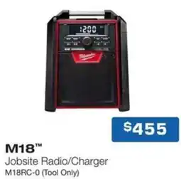 Burson Auto Parts M18 Jobsite Radio/Charger offer