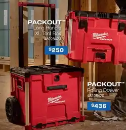 Burson Auto Parts PACKOUT Rolling Drawer offer