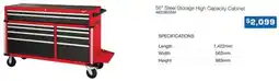 Burson Auto Parts 56 Steel Storage High Capacity Cabinet offer