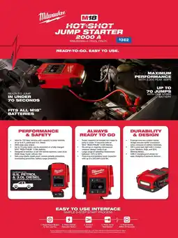 Burson Auto Parts Hot shot jump starter offer