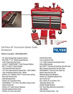 Burson Auto Parts 46 Automotive Starter Toolkit offer