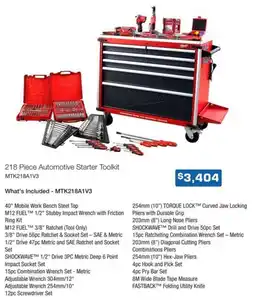 Burson Auto Parts Automotive Starter Toolkit MTK218A1V3 offer