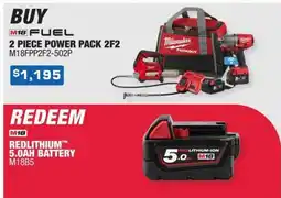 Burson Auto Parts Power pack 2f2 m18fpp2f2 502p offer