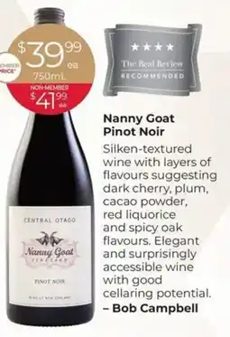 Porters Nanny Goat Pinot Noir offer