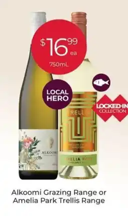 Porters Alkoomi Grazing Range or Amelia Park Trellis Range offer