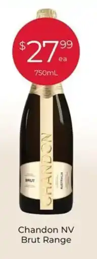 Porters Chandon NV Brut Range offer