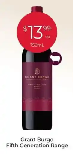 Porters Grant Burge Fifth Generation Range offer