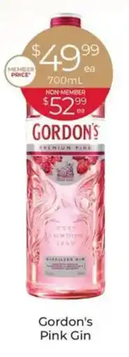 Porters Gordons Pink Gin offer