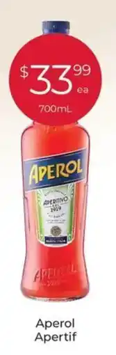 Porters Aperol Apertif offer