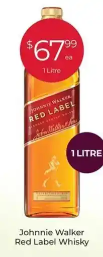 Porters Johnnie Walker Red Label Whisky offer