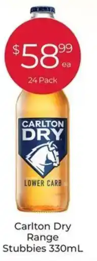 Porters Carlton Dry Range Stubbies offer