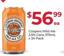 Porters Coopers Mild Ale 3.5% Cans offer