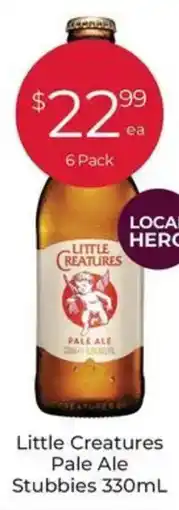 Porters Little Creatures Pale Ale Stubbies offer