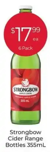 Porters Strongbow Cider Range Bottles offer
