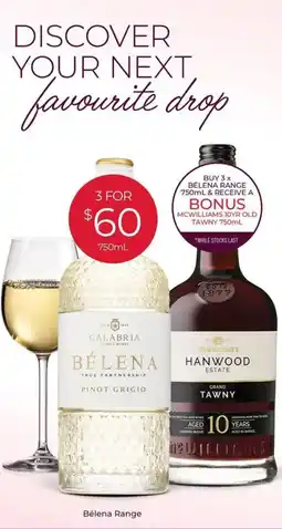 Porters Bélena Range offer